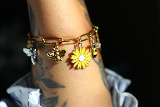 Brazalete Charms Dulce Como Miel