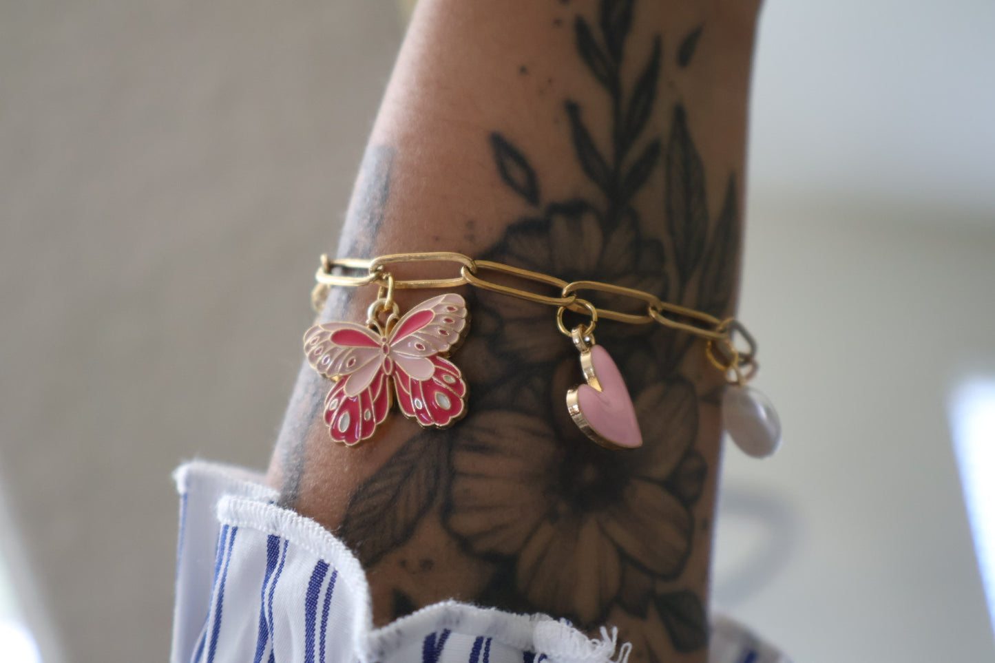 Brazalete Charms Algodón de Azúcar