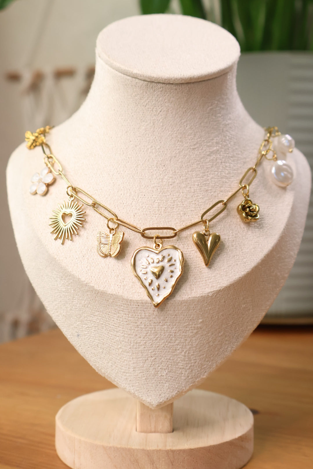 Collar de charms Mil Amores