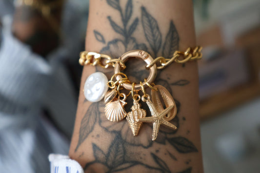 Brazalete Charms Intercambiables Cachivaches del Mar