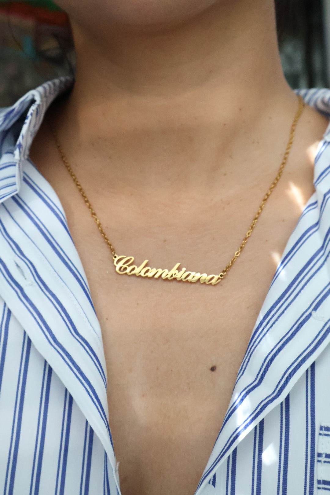 Collar orgullo colombiano