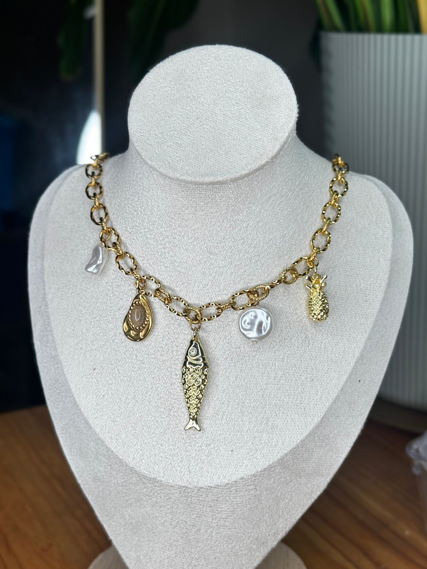 Collar con Charms Cartagena