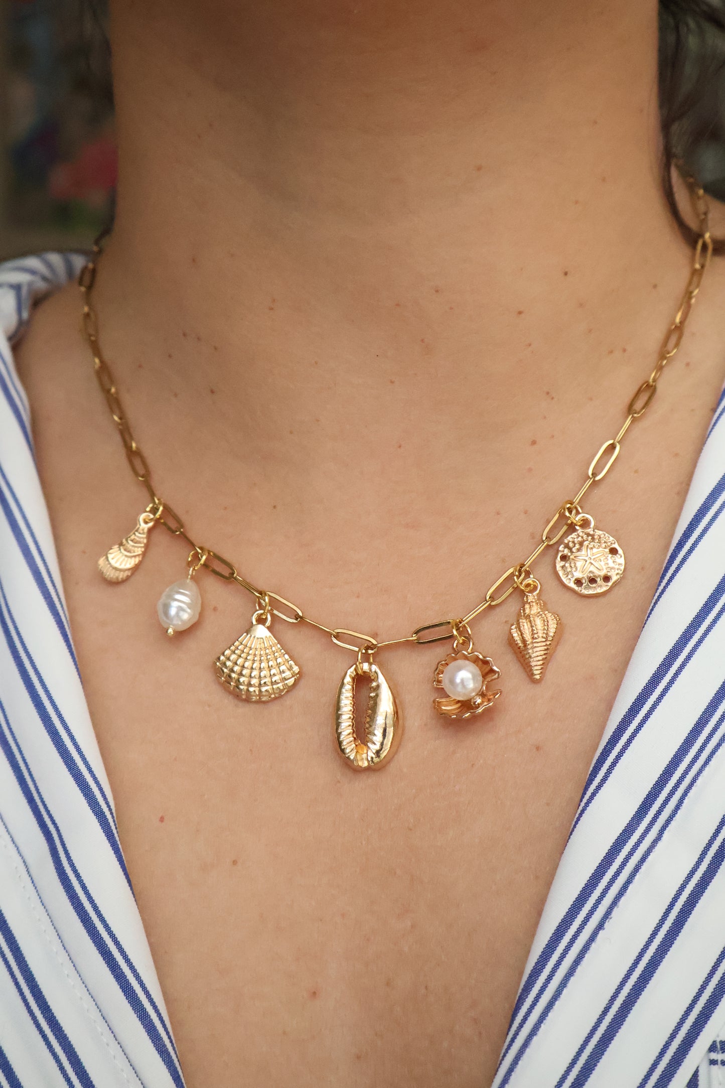 Collar charm Santa Marta