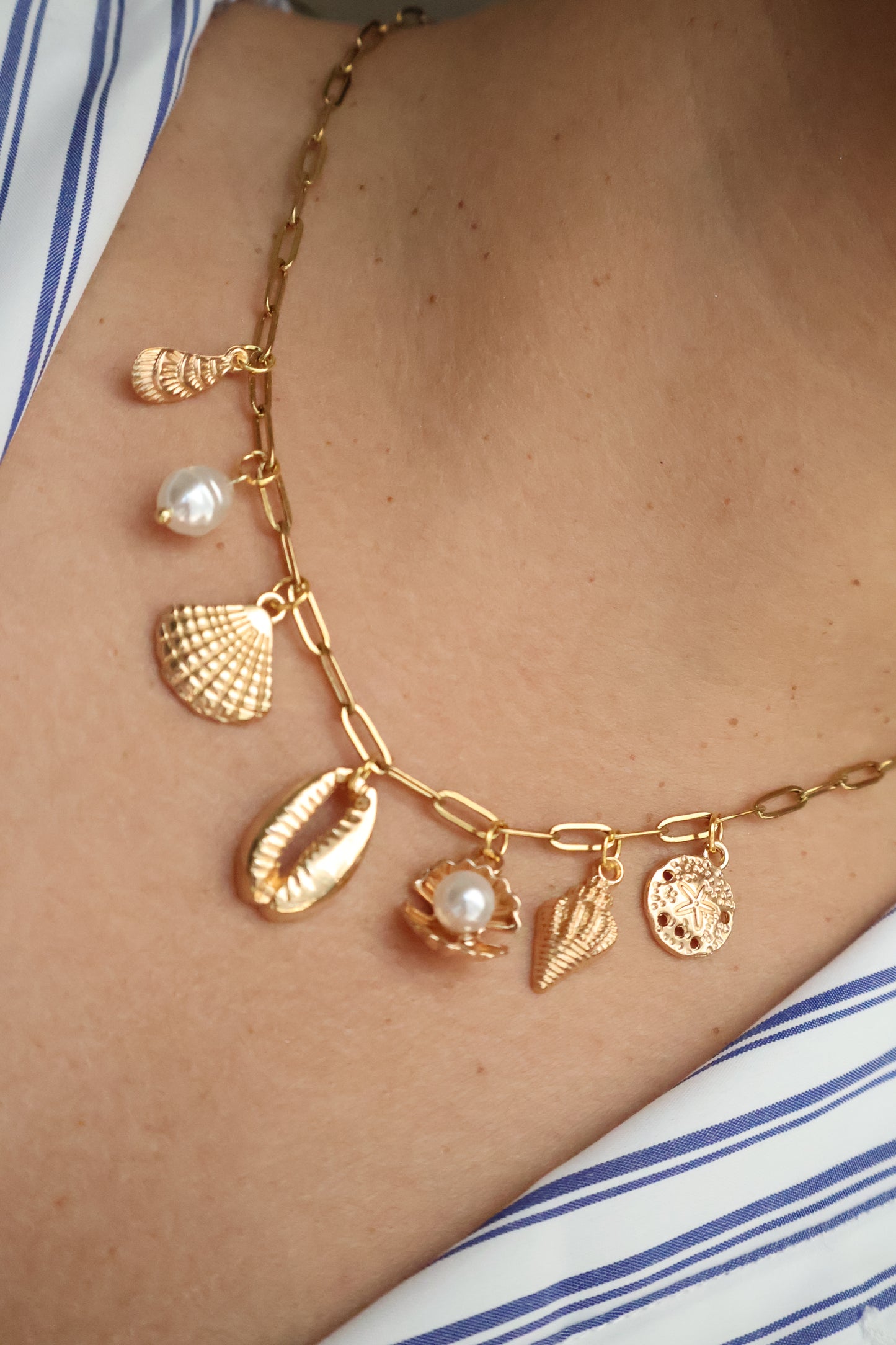 Collar charm Santa Marta