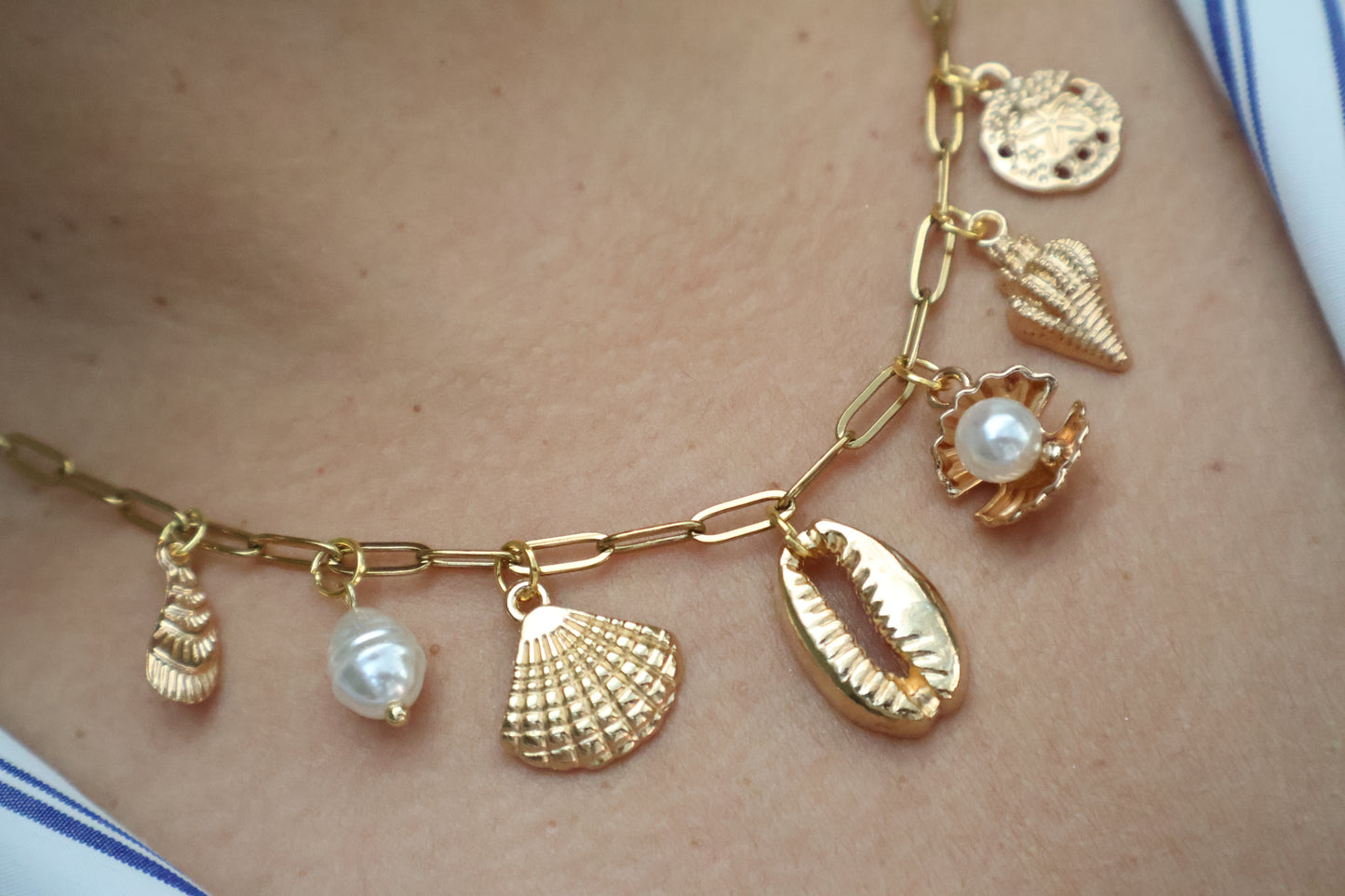 Collar charm Santa Marta