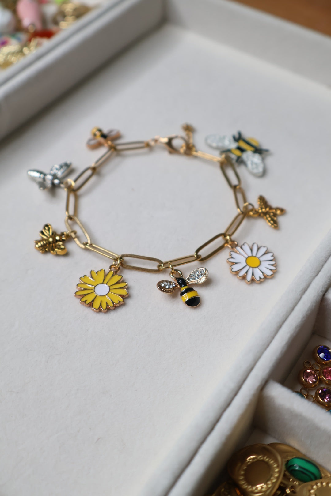 Brazalete Charms Dulce Como Miel