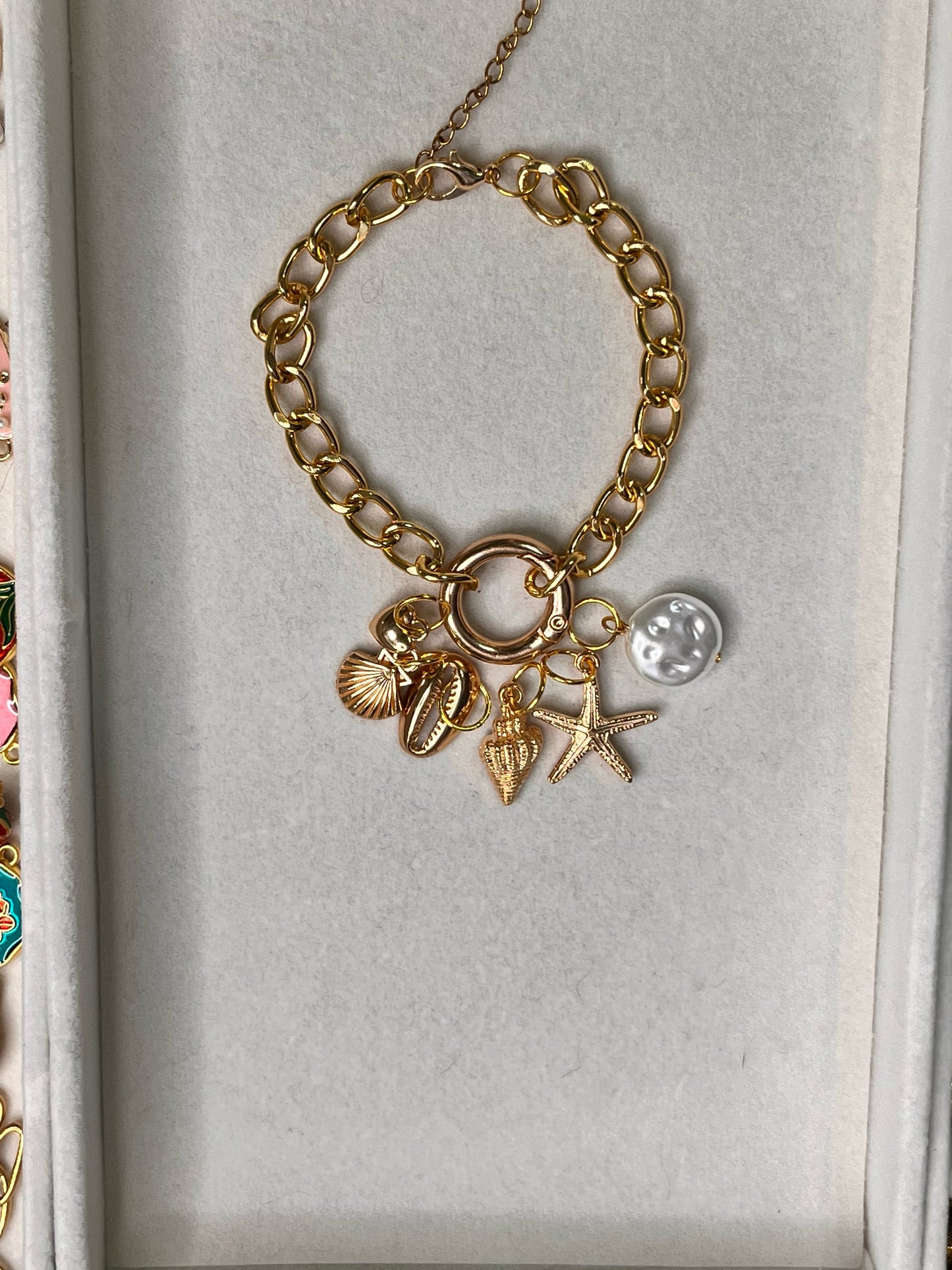 Brazalete Charms Intercambiables Cachivaches del Mar