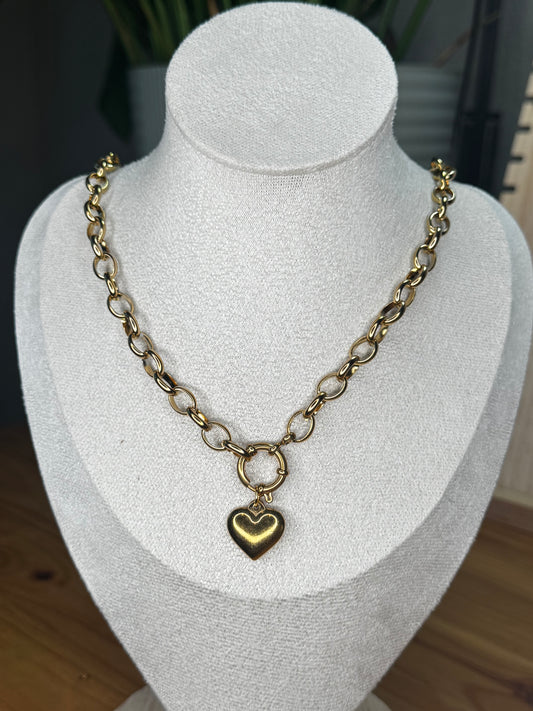 Collar Charms Hebilla y dije