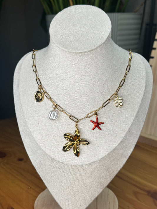 Collar Charms Playa Blanca