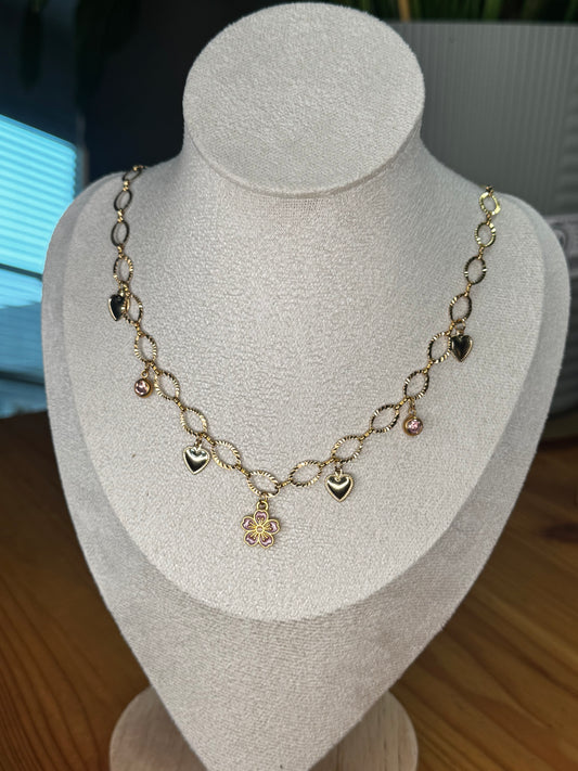 Collar Charms Para Una Princesa