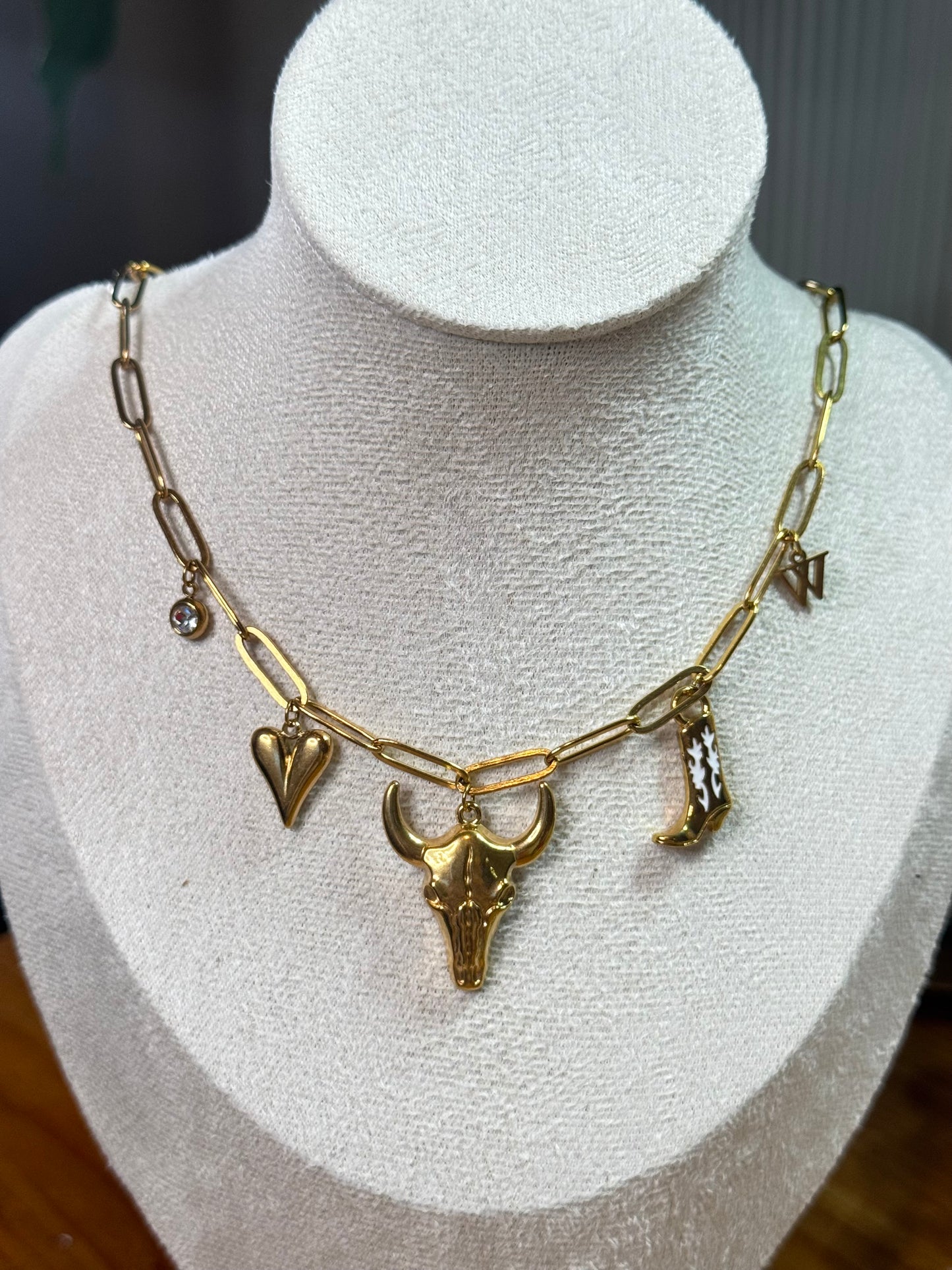 Collar con Charms Texas