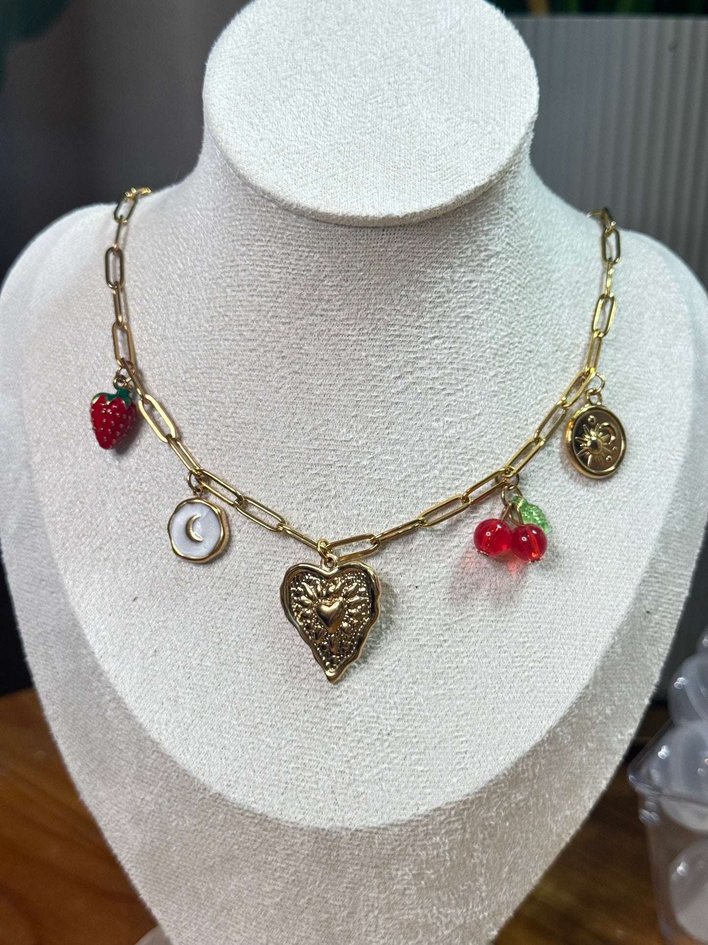 Collar con Charms Dulce