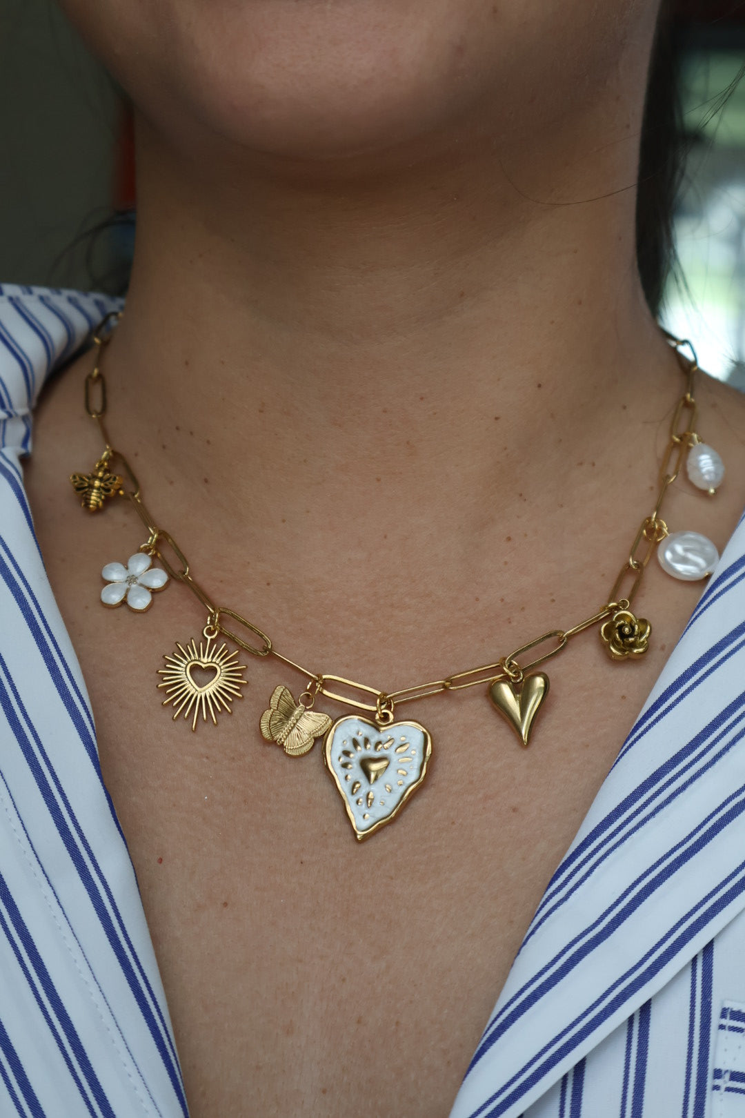 Collar de charms Mil Amores