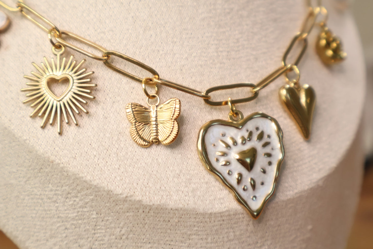 Collar de charms Mil Amores