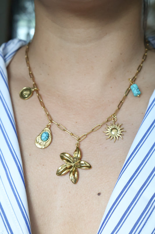 Collar Charms Isla Sagrada