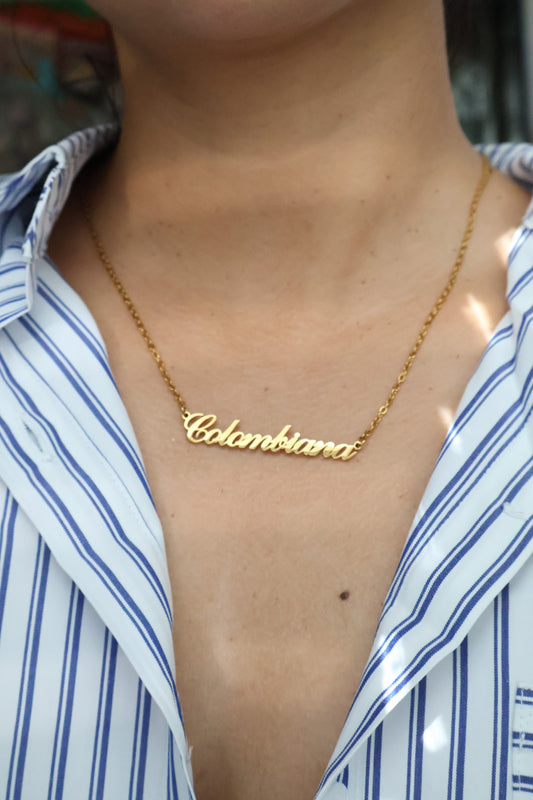 Collar orgullo colombiano
