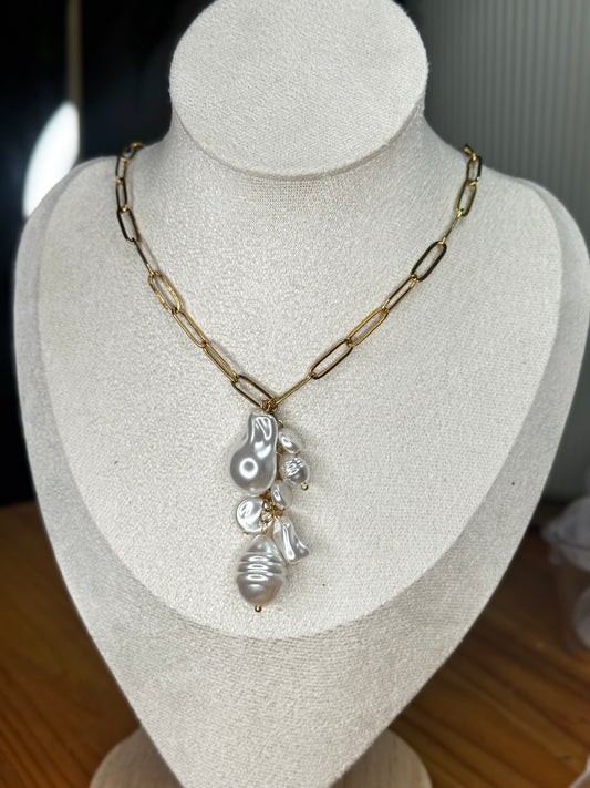 Collar con Charms Mil Perlas